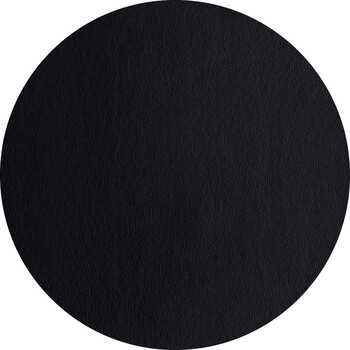 Підставка для тарілок кругла чорна Ø38 см Leather ASA-Selection