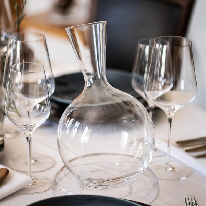 Декантер Stlzle Lausitz Osorno Vulkanos 750 мл Элегантный декантер для красного вина, раскрывающий аромат Высококачественная винная карафа из выдувного хрустального стекла Подходит для мытья в посудомоечной машине (Earth 750 мл)