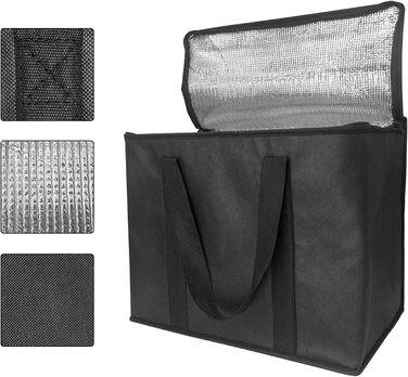 Термосумки 2 шт 28 л черные yongzhenlite