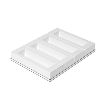 INSERT BUCHE/4 Формы из резины, 4 шт. в наборе на подставке