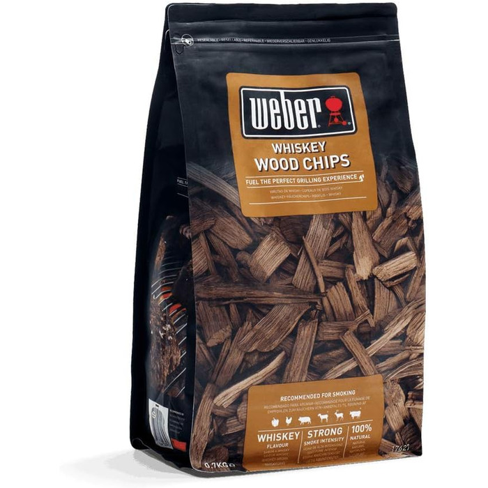 Тріска для копчення з смаком віскі 700 г Weber