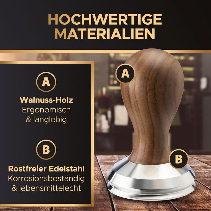 Темпер для кави 5,85 см Barista Legends