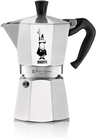 Кофеварка гейзерная 270 мл на 6 чашек Moka Express Bialetti