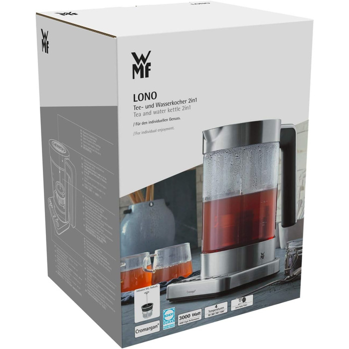 Електрочайник 1,7 л з френч-пресом LONO WMF