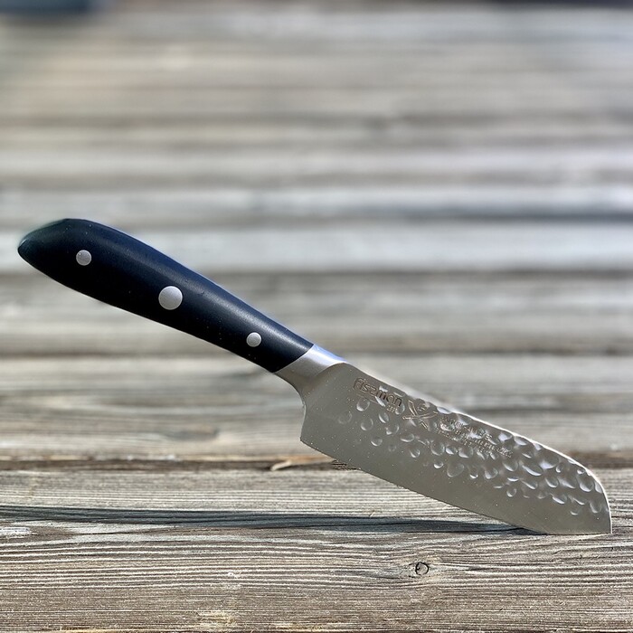 Ніж сантоку Fissman HATTORI 13 см hammered (2531)