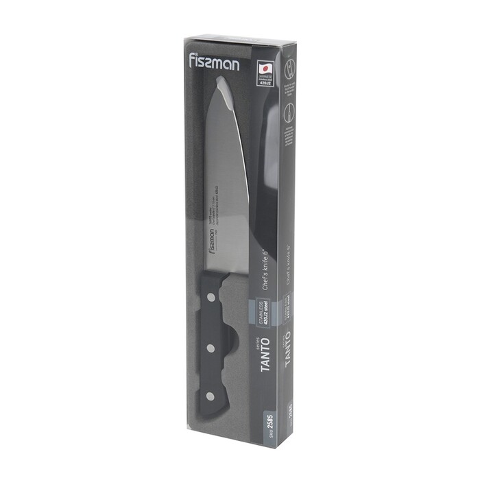 Поварской нож Fissman TANTO 15 см 3Cr13-420J2 сталь (2585)