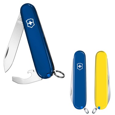 Ніж Victorinox Bantam Ukraine 84мм/8функ/син-жовт