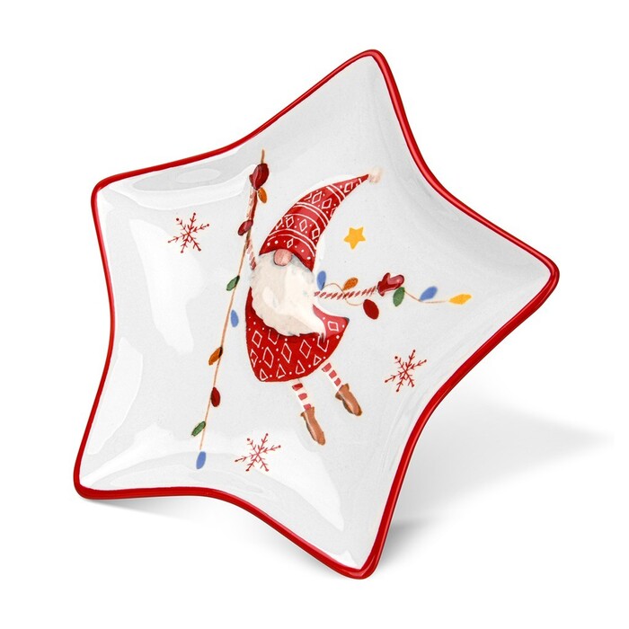 Блюдо у формі зірки Fissman 20,7х20 см доломіт (0388)