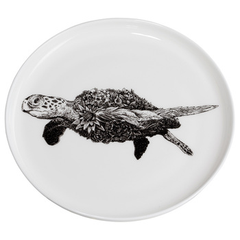 Тарелка обеденная Maxwell Williams Turtle MARINI FERLAZZO, фарфор, диам. 20 см