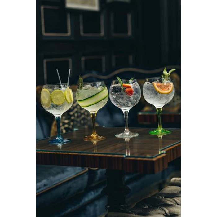Келих для коктейлю 600 мл, Crystal Gin Balloon Blue, Urbanbar (Урбанбар)