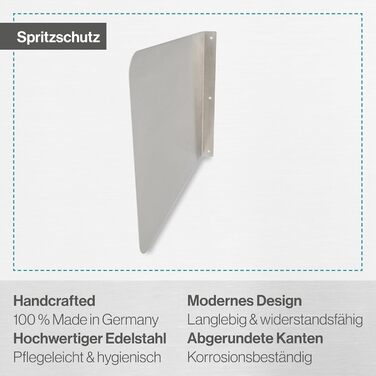 Вогнестійкий кухонний фартух 40 х 30 см Feuerfest 123 GmbH