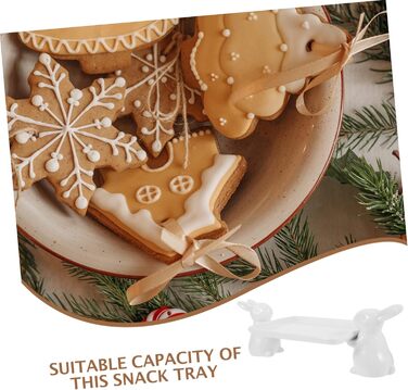 Керамічна сервірувальна таця 31 х 10 см Hohopeti