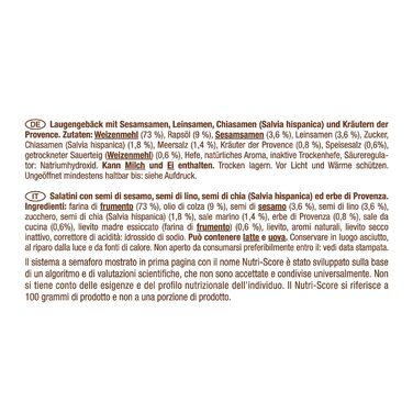 Міні-бублики Saltletts з травами, насінням, інжиром, 14 упаковок по 100 г Lorenz