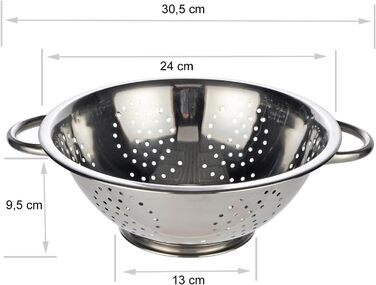 Друшляк-сито 24 см 2 шт theener