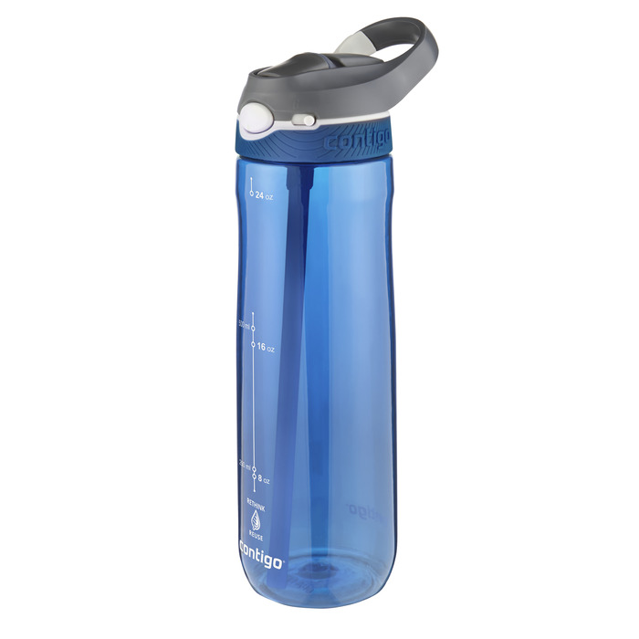 Пляшка для води спортивна 720 мл, синій 2191379 Ashland Contigo
