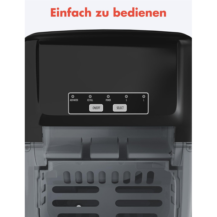 Льдогенератор 1,2 л 95 Вт серебряный KitchenBrothers