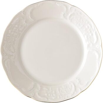 Тарелка для завтрака 21 см Sanssouci Elfenbein Gold Rosenthal