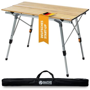 Складной кемпинговый стол с сумкой для транспортировки NATURBUMMLER