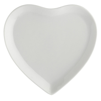 Набор тарелок HEART La Porcellana Bianca CUPIDO, фарфор, 17 х 17 см, 2 пр.