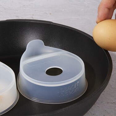 Набор для жарки яиц Joseph Joseph Froach Pods, белый, 4,5 х 11,8 х 10 см