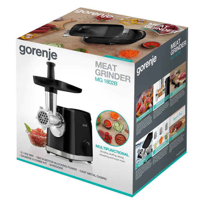 Мясорубка Gorenje MG1802B (MG2014DC) (6910003)