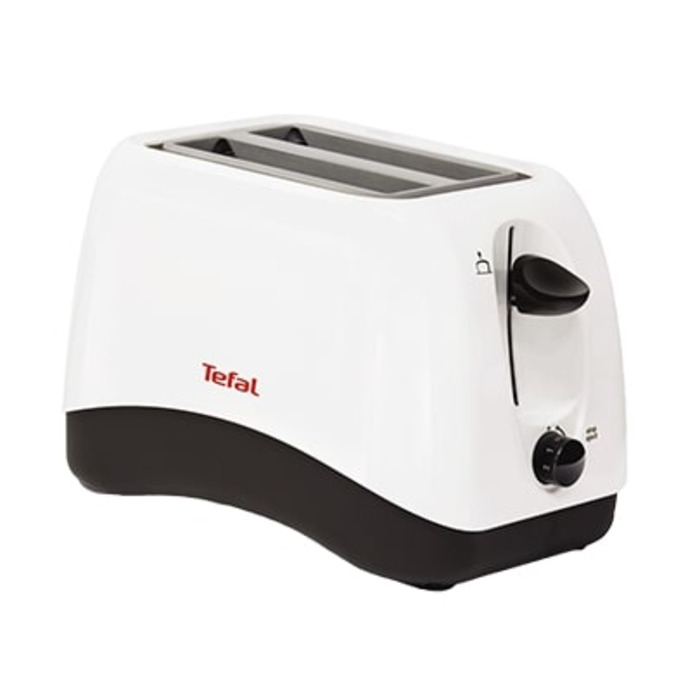 Tefal Тостер Delfini2, 850Вт, пластик, білий+чорний