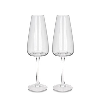 Набор из 2-х бокалов Fissman для шампанского 230 мл стекло (19052)