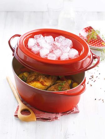 Каструля для запікання дофу 32 см вишнева Le Creuset