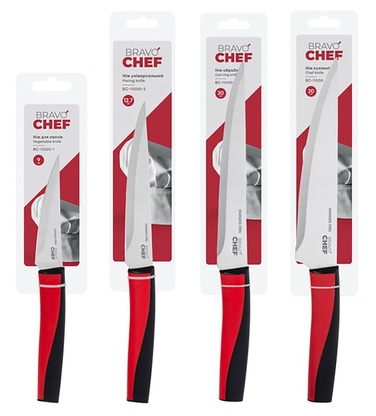 Нож BRAVO CHEF поварской 20 см в блистере (6720848)