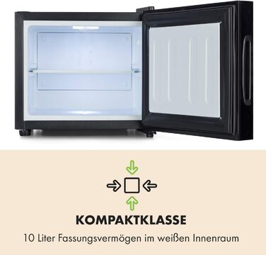 Мини-холодильник 10 л черный Klarstein