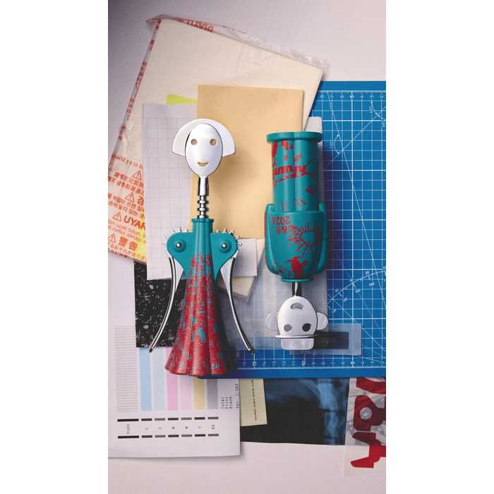 Штопор 6 х 21 см фосфоресцентний Alessi