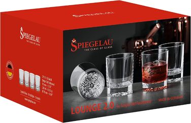 Склянка 93 мм, набір 4 предметів Lounge 2.0 Spiegelau