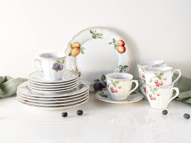 Кавовий сервіз 18 предметів Flora Orchard Creatable