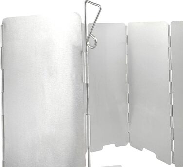 Складаний алюмінієвий вітрозахист для грилів та плит GARDINGER