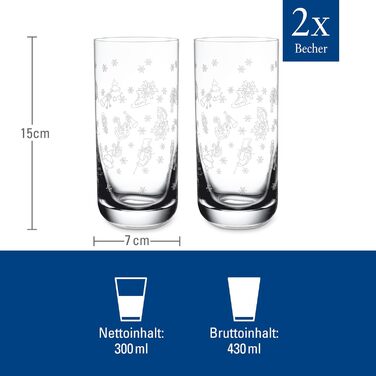 Набор из 2 стаканов для лонг-дринков 300 мл Toy's Delight Villeroy & Boch