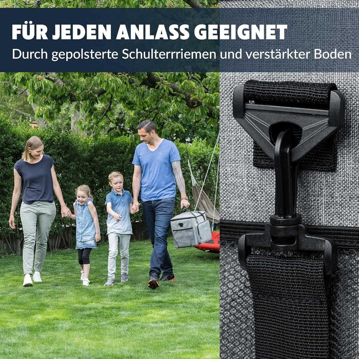 Термосумка 30 л серая Obics