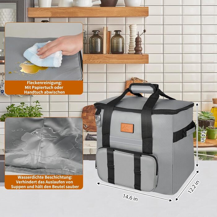 Складна термосумка для кемпінгу 30 л Misssugar5