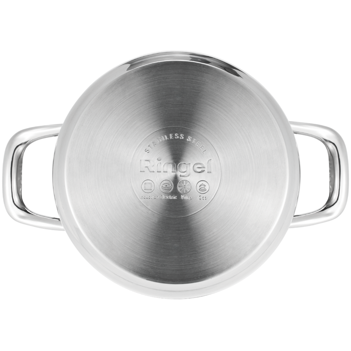 Кастрюля Ringel Grey line (5.5 л) 24 см (6932750)