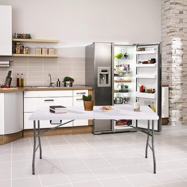 Складной кемпинговый стол 157 х 74 х 74 см RELAX4LIFE