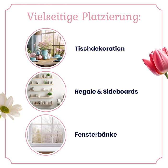 Набір декоративних елементів Heitmann керамічна пасхальна прикраса під порцеляну, для встановлення, біла, приблизно 12,5 x 10,5 x 8 см (яєчне срібло)