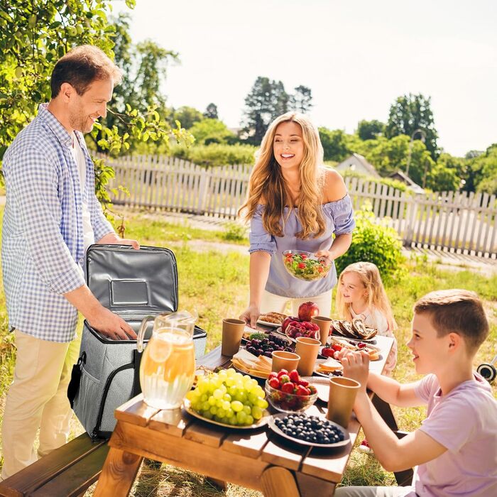 Термосумка 40 л сіра SPGOOD