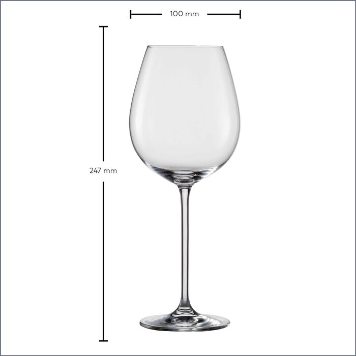 Універсальний келих для вина 0,6 л, набір 4 предмети, Vinos Schott Zwiesel