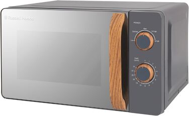 Мікрохвильова піч і, 17 л, 700 Вт, сірий RHMM713G Russell Hobbs