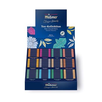 Подарочный набор чая Classic Moments, 180 чайных пакетиков 12 разных сортов Meßmer