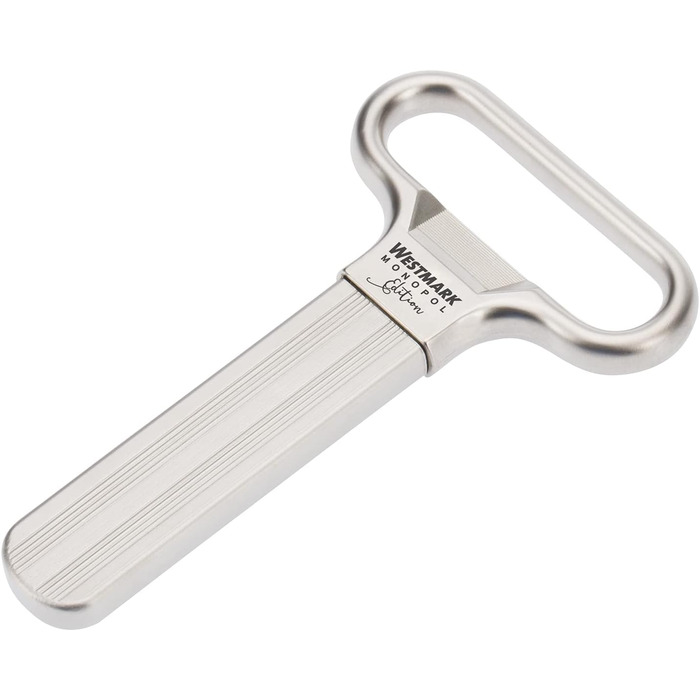 Штопор Westmark Blade/Clapp, з відкривачкою для пляшок, литий під тиском цинк/сталь, Ah-So, срібло, 6285556C (благородний матовий, декоратор і пробка 5 носиків для вина)