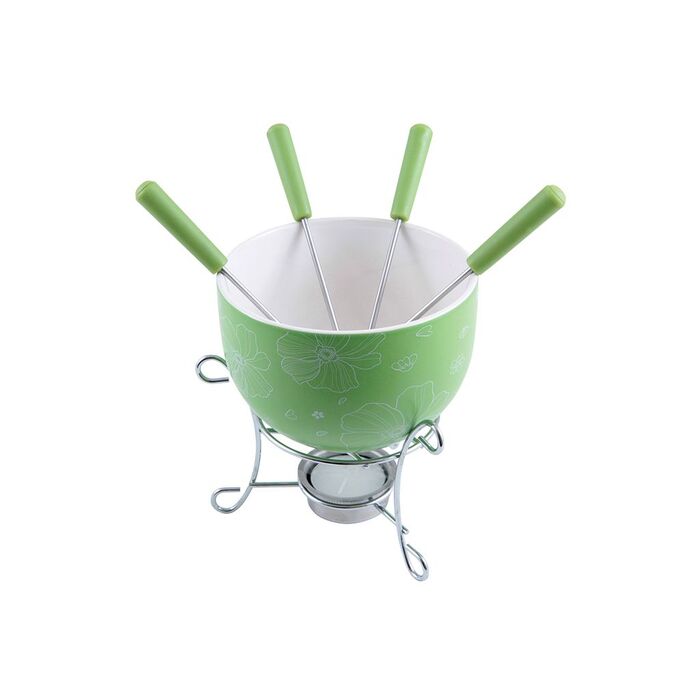 Набор для приготовления шоколадного фондя Fissman MINI GREEN 6 предметов (6307)