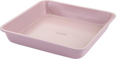 Форма для выпечки брауни 23 x 23 x 4 см, пастельно-розовая Pamela Reif Fackelmann