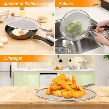 Кришка-захист від бризок з нержавіючої сталі Fostoy