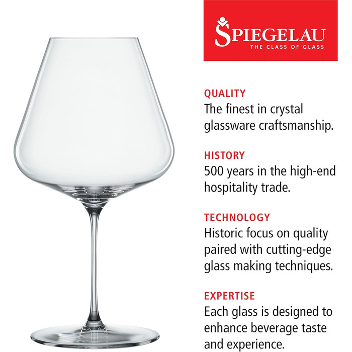 Набір келихів для бургундського вина 960 мл, 2 предмети, Definition Spiegelau