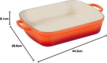 Форма для запекания прямоугольная 37 см, пламенно-красный Signature Le Creuset